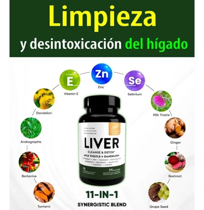 Liver Cleanse & Detox | Limpieza Hepática Natural